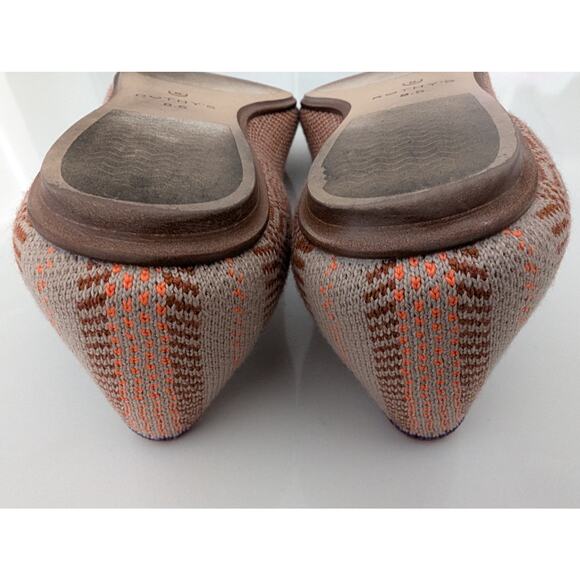 Limited Edition Rothy's The Point - Camel Herringbone Knit Wool (8.5) Retired - Picture 7 of 10